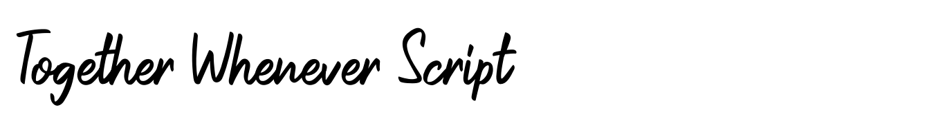 Together Whenever Script